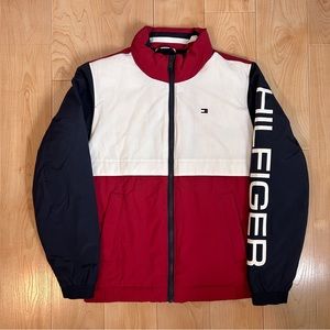 Tommy Hilfiger Taslan Filled Retro Puffer Bomber Jacket